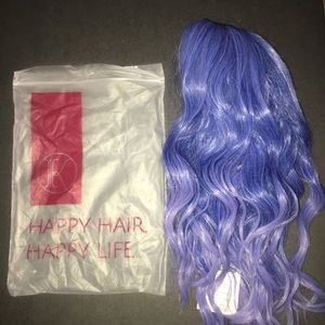 Happy Hair,Happy life blue wig